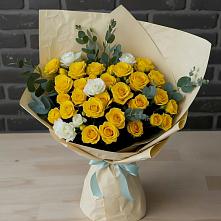 Букет цветов из:  Розы #REPLACE_PRED# Александро-Невской