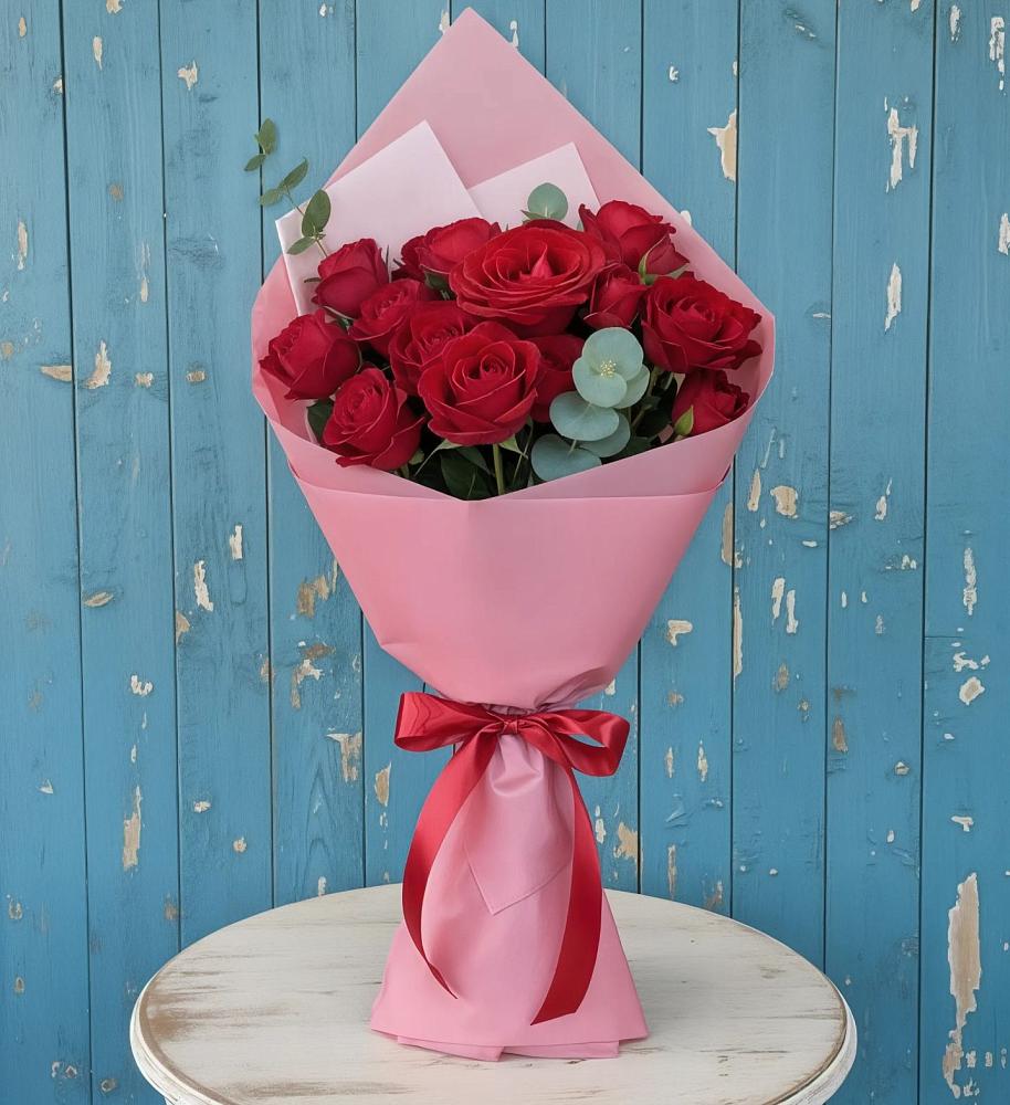 Букет цветов из: Розы в Александро-Невской