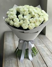 Букет 35 Белых роз в Александро-Невской