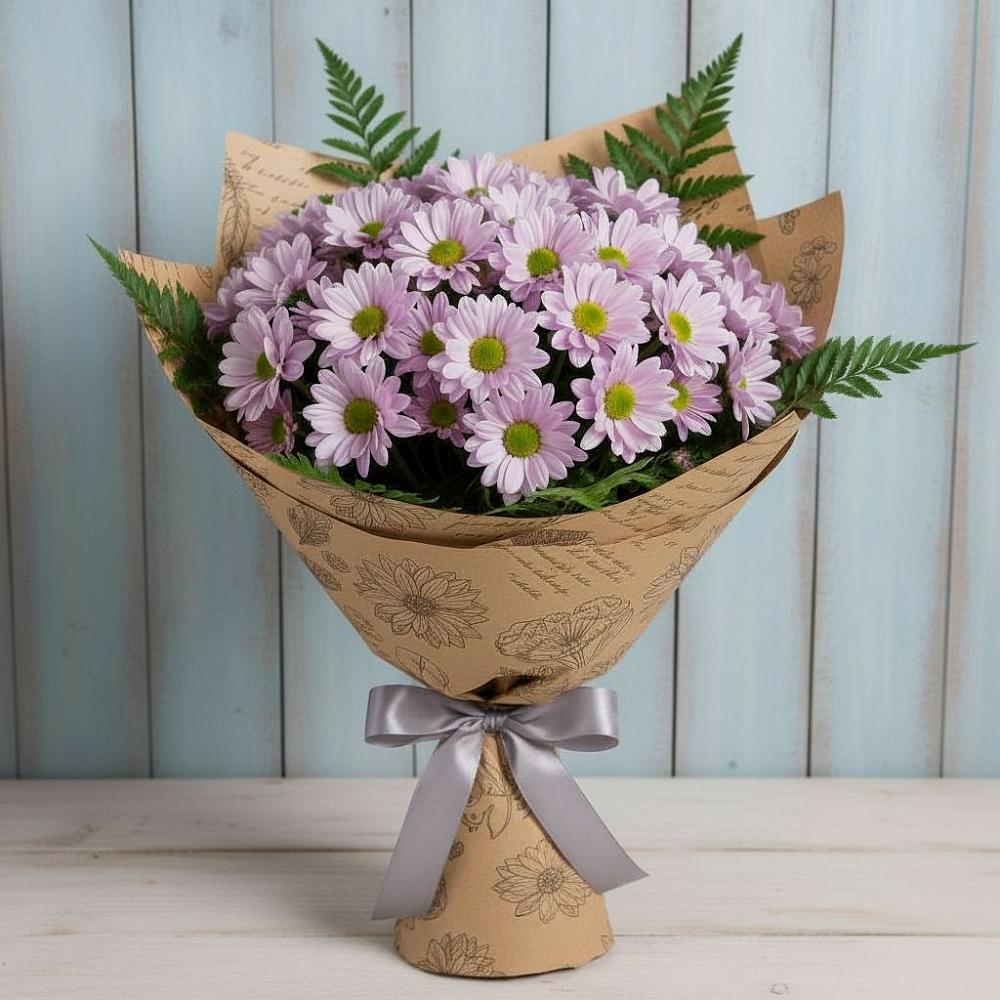 Букет цветов из: Хризантемы в Александро-Невской