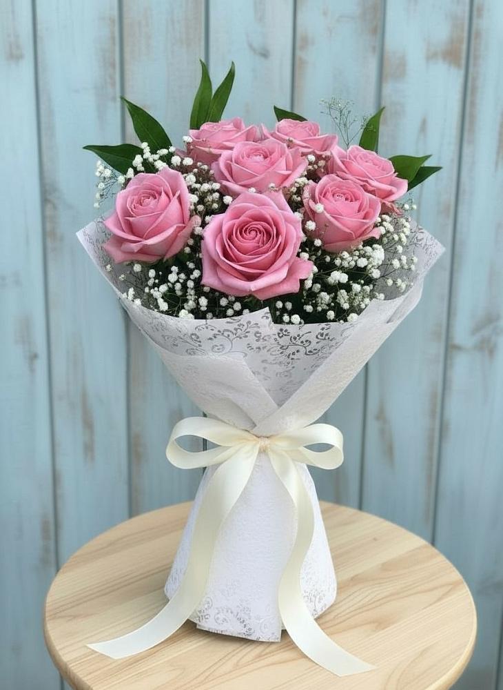 Букет цветов из: Розы в Александро-Невской
