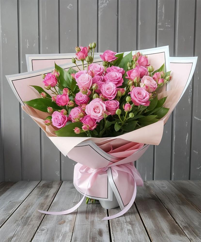 Букет Розовый кустик в Александро-Невской