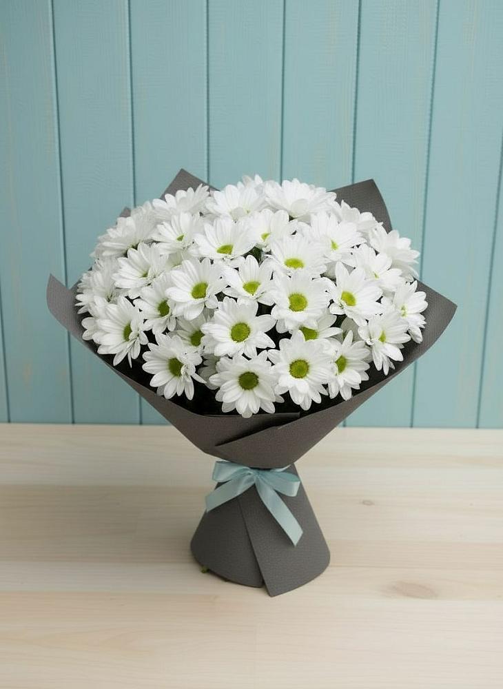 Букет цветов из: Хризантемы в Александро-Невской