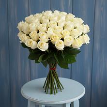 Букет 51 Белая роза Эдлесс Лав #REPLACE_PRED# Александро-Невской