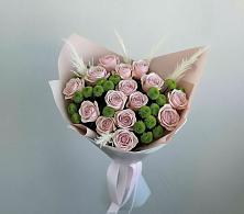 Букет цветов из:  Розы и Хризантемы в Александро-Невской