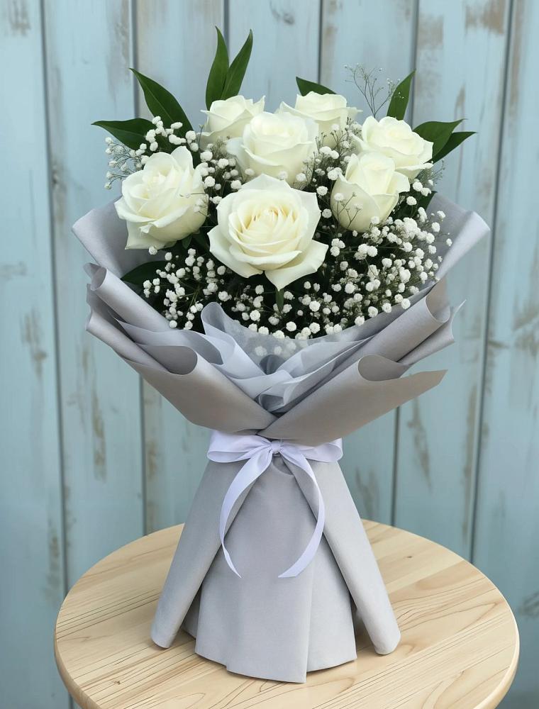 Букет цветов из: Розы в Александро-Невской