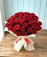 Букет 29 Красных роз в Александро-Невской