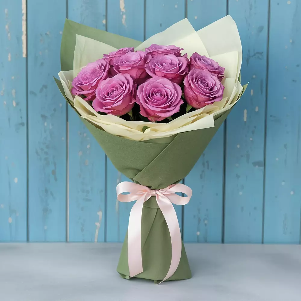 Букет Розы Фёрст Леди в Александро-Невской