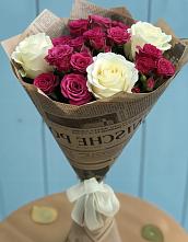 Букет цветов из:  Розы #REPLACE_PRED# Александро-Невской