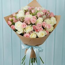 Букет цветов из:  Розы #REPLACE_PRED# Александро-Невской